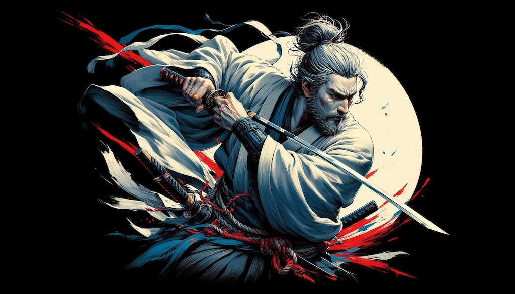 神から秘剣を授かった剣豪達VS自分の流派を極め続けたおっさん剣士（最後の1枚）