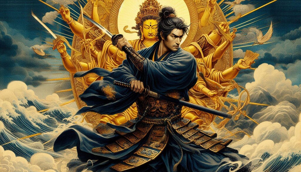 神から秘剣を授かった剣豪達VS自分の流派を極め続けたおっさん剣士（最後の1枚）