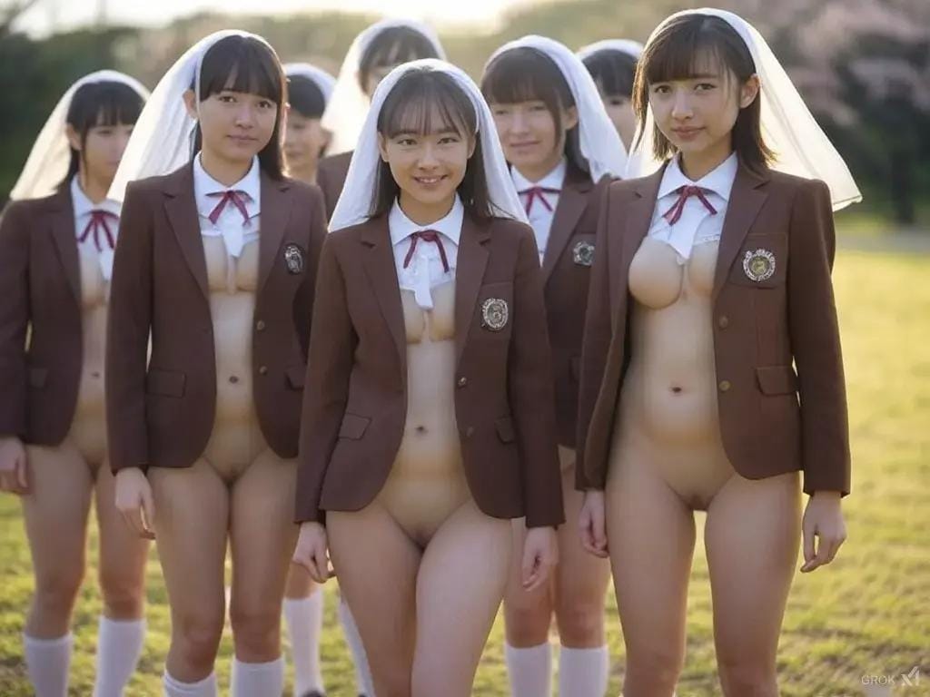 一夫多妻婚　女学生３