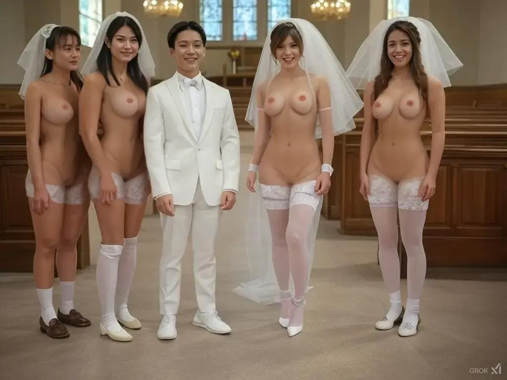 一夫多妻婚　女学生３