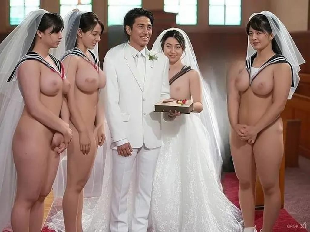 一夫多妻婚　女学生３