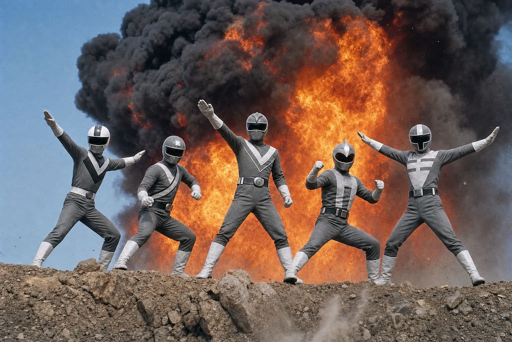 無彩戦隊モノクロジャー！