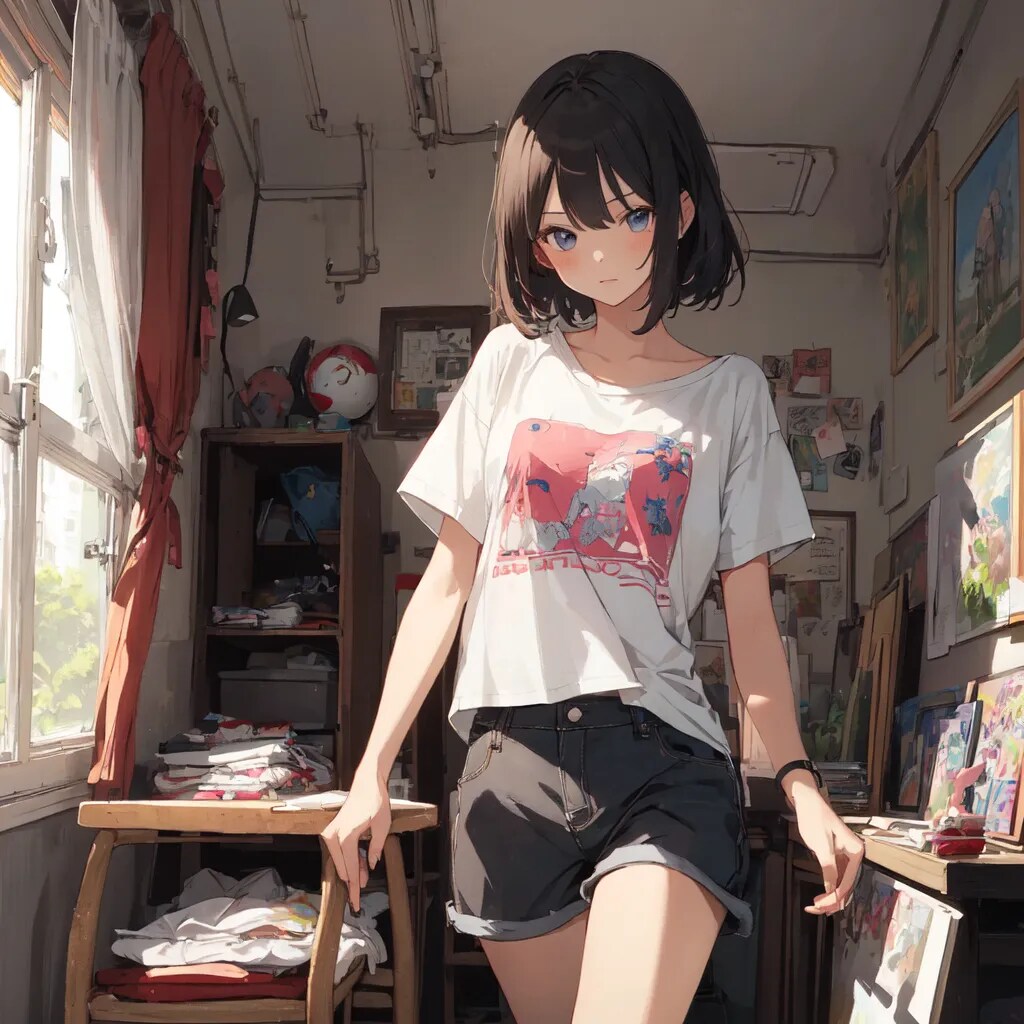 こら、おにぃ、入ってくるな！