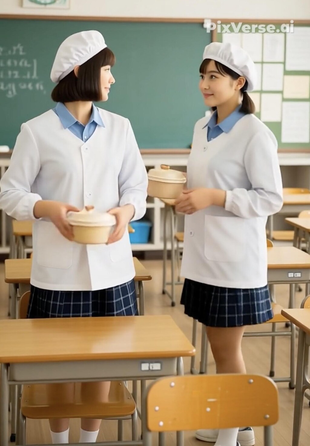 給食当番（養殖5）