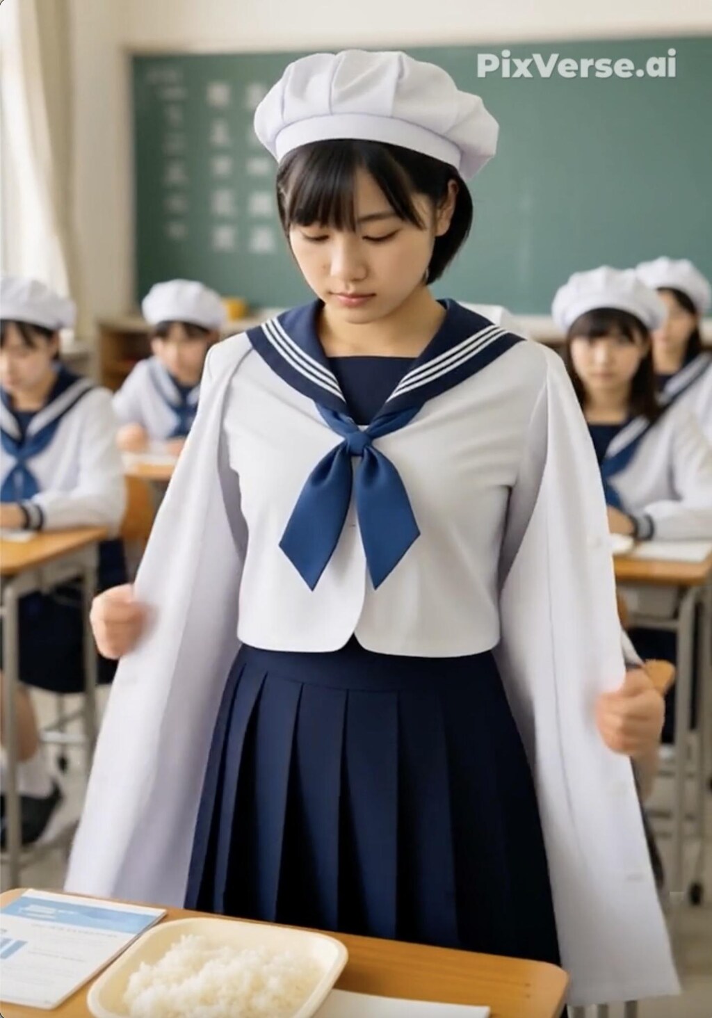 給食当番（養殖5）