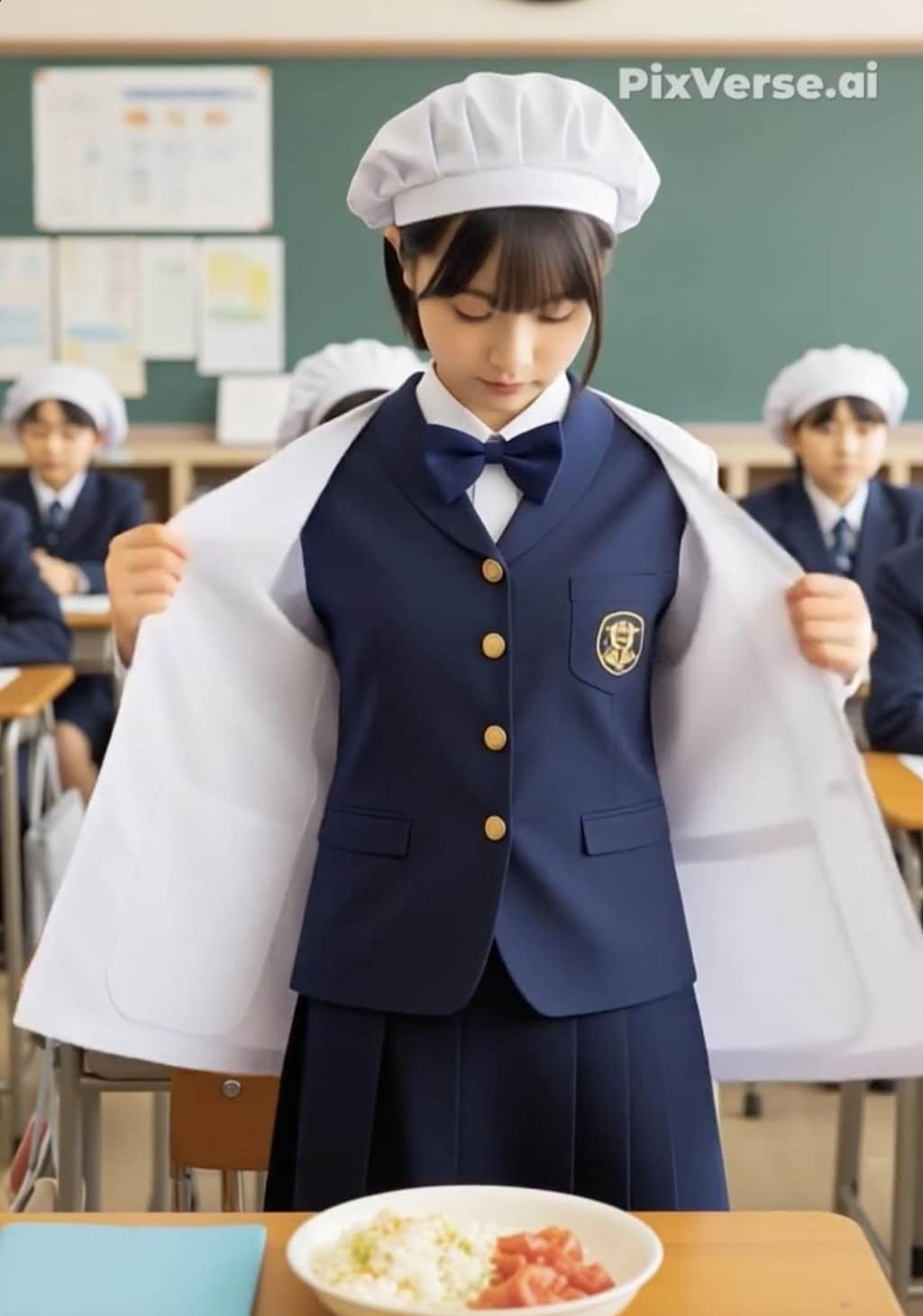 給食当番（養殖5）