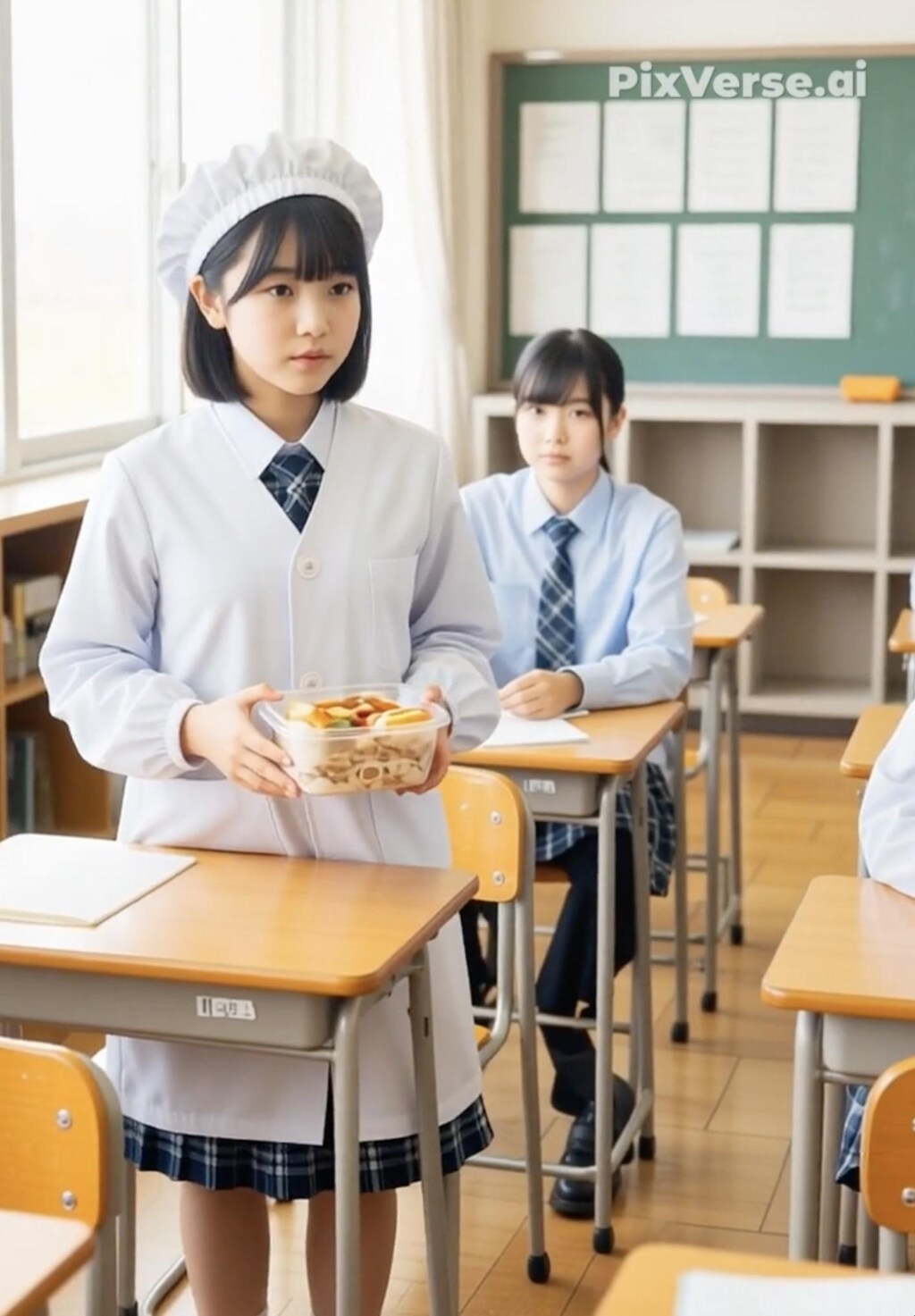 給食当番（養殖5）