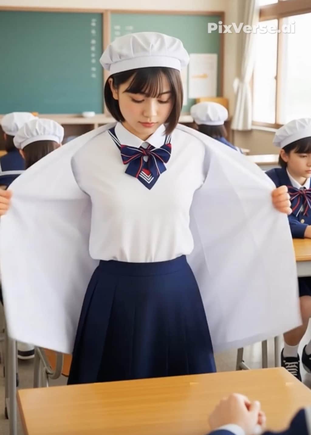 給食当番（養殖5）