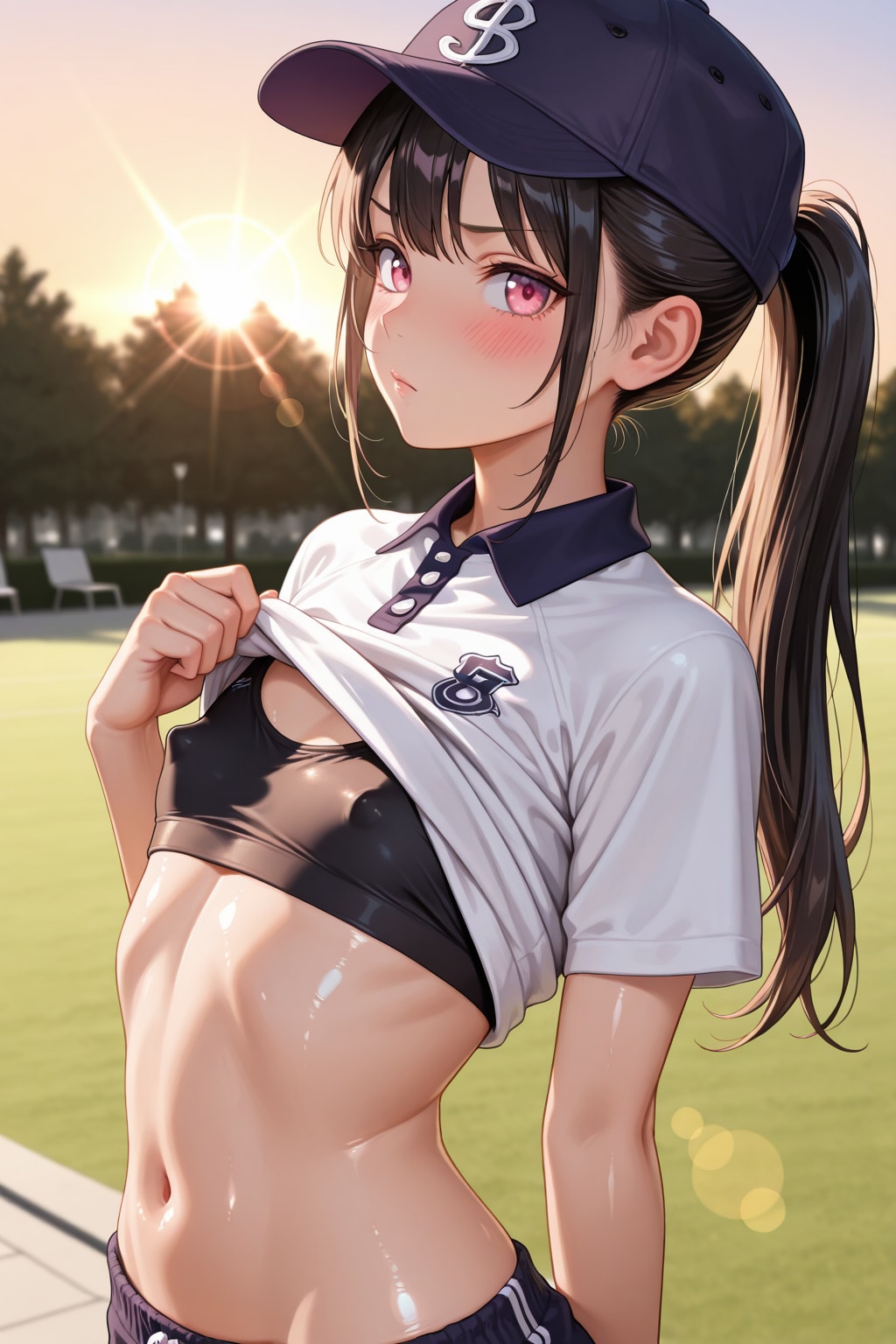 「公園で下着って・・・」