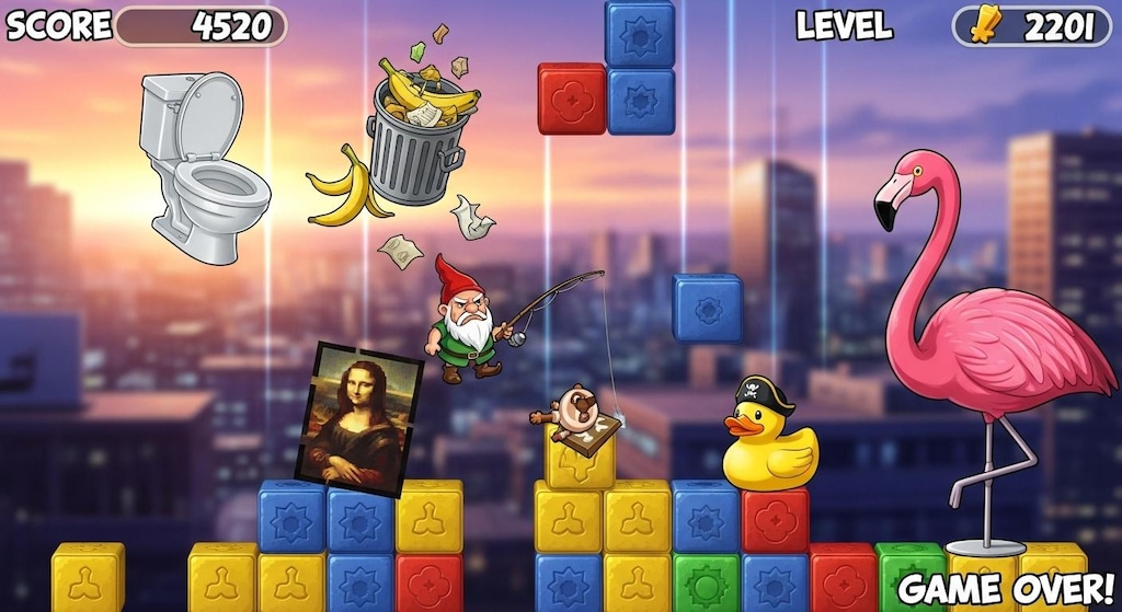 謎のゲームで遊ぶホカちゃん