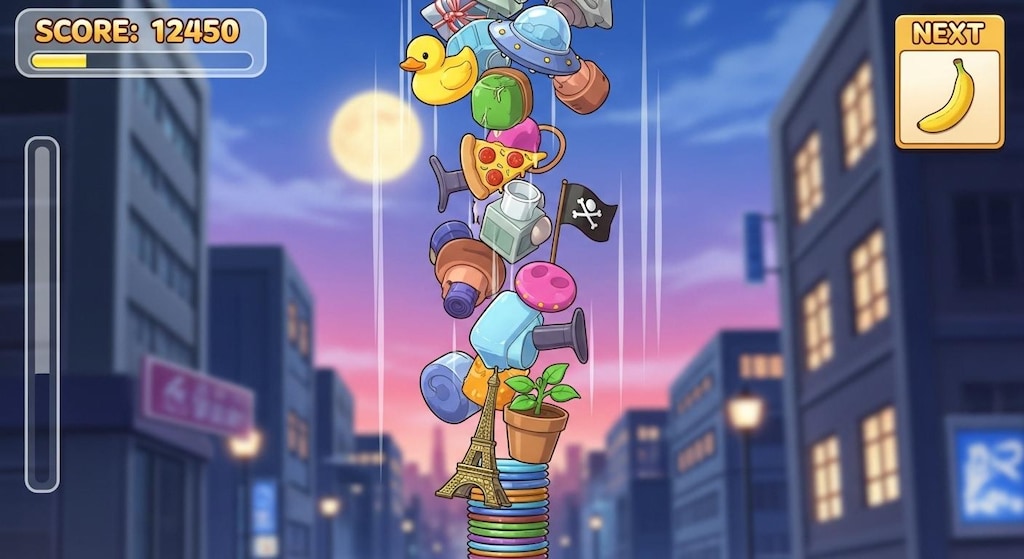 謎のゲームで遊ぶホカちゃん