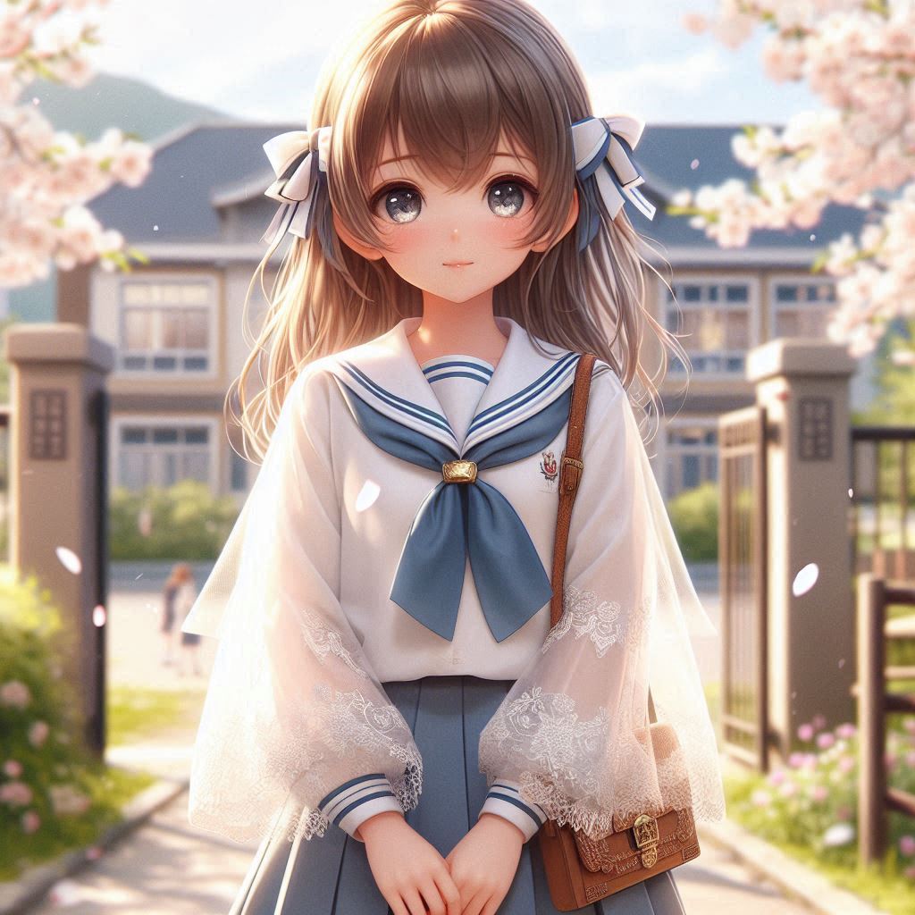 入学式(DALL-E)(7) | の人気AIイラスト・グラビア