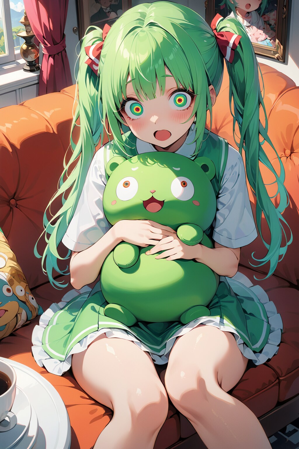 ツインテちゃんクレージーアイズ | の人気AIイラスト・グラビア