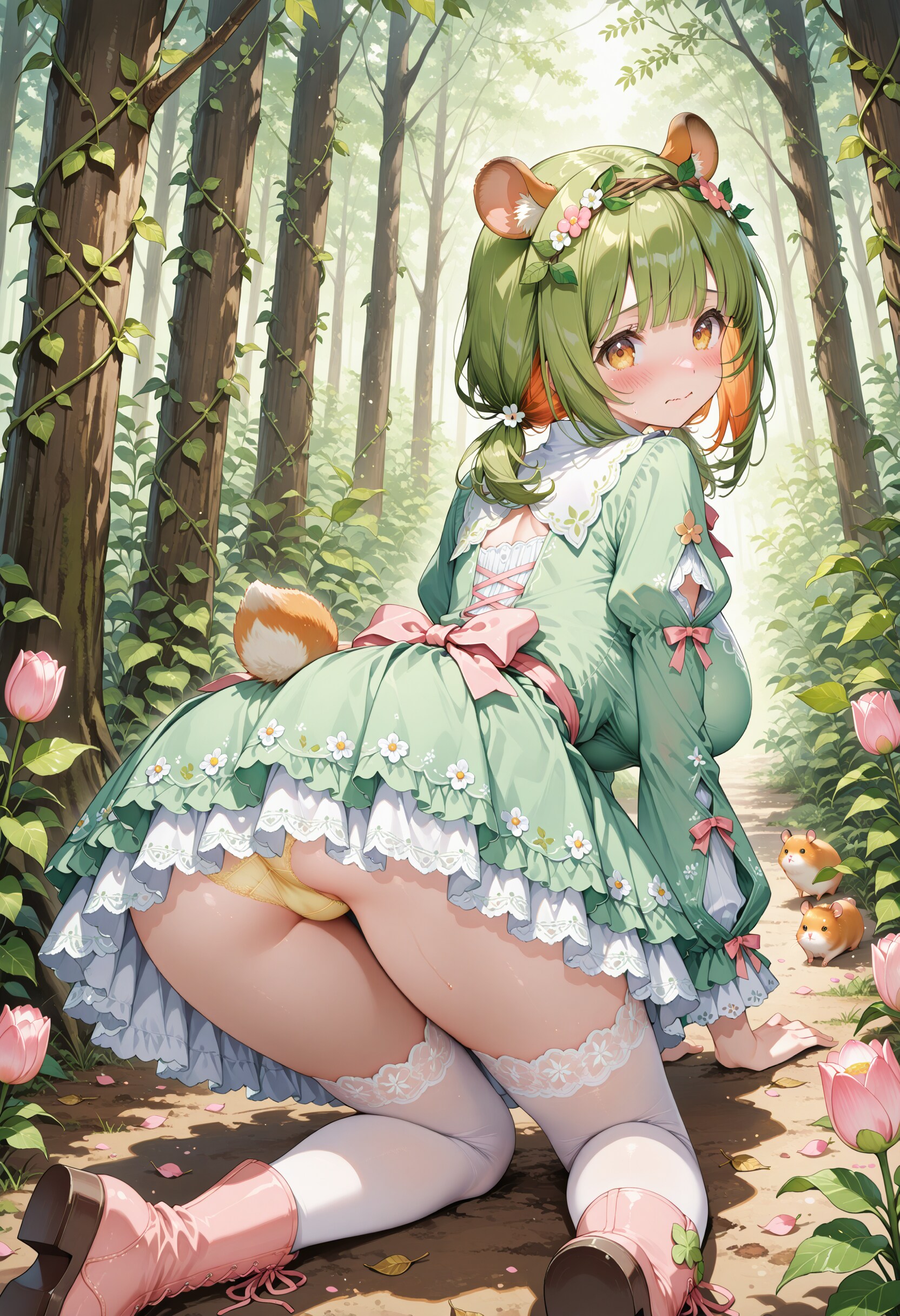 迷子のハムスター娘です…