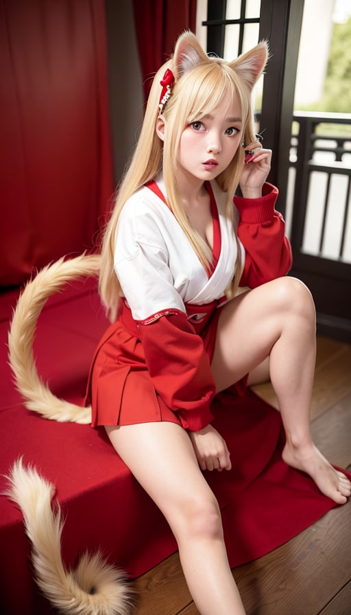 【12枚】猫巫女