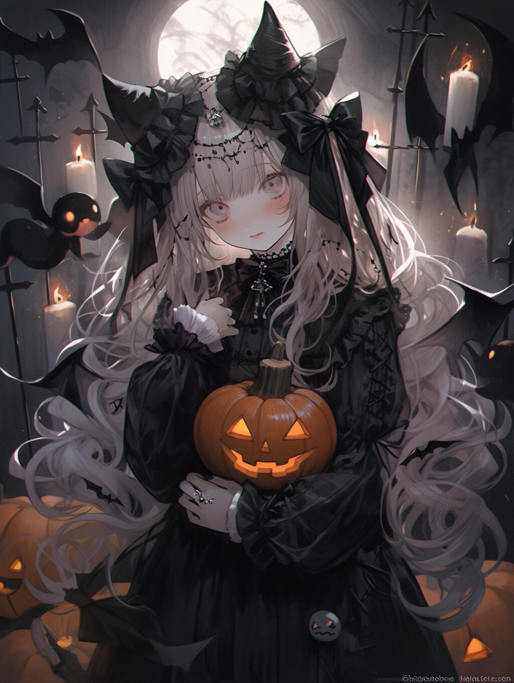ハロウィーン女子