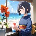 真夏の雪女 3枚目