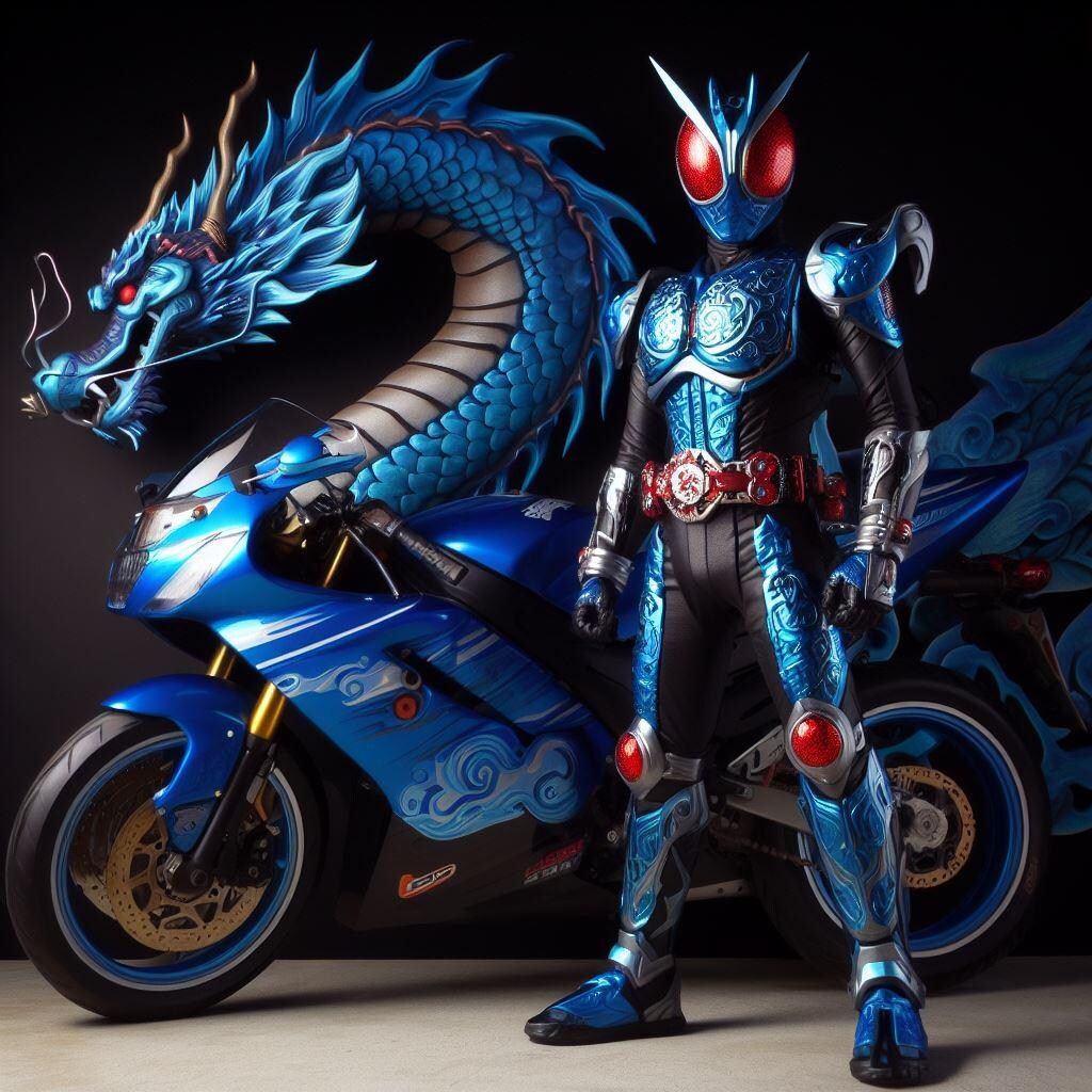 青龍モチーフの仮面ライダー