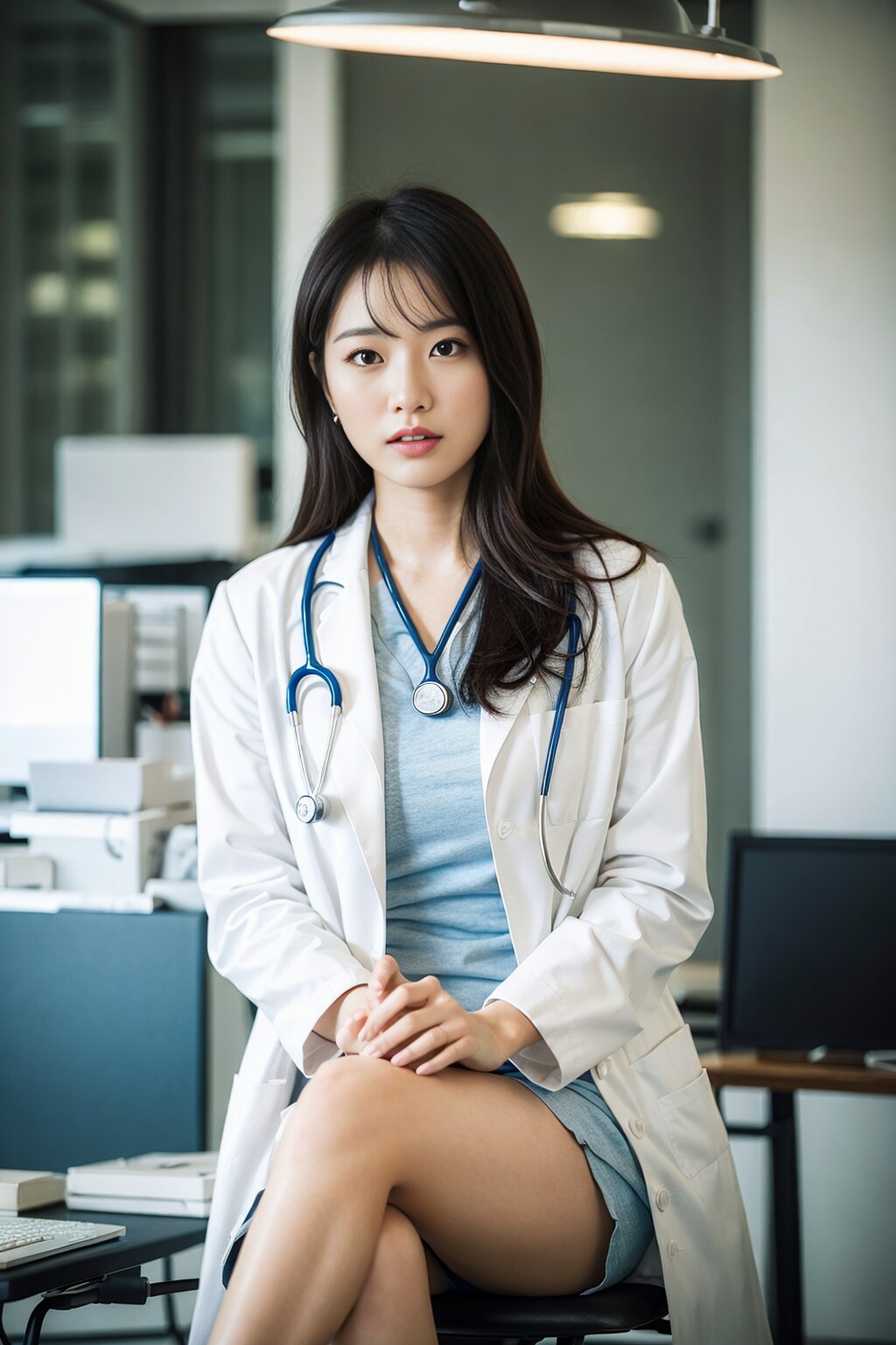 美人女医さん