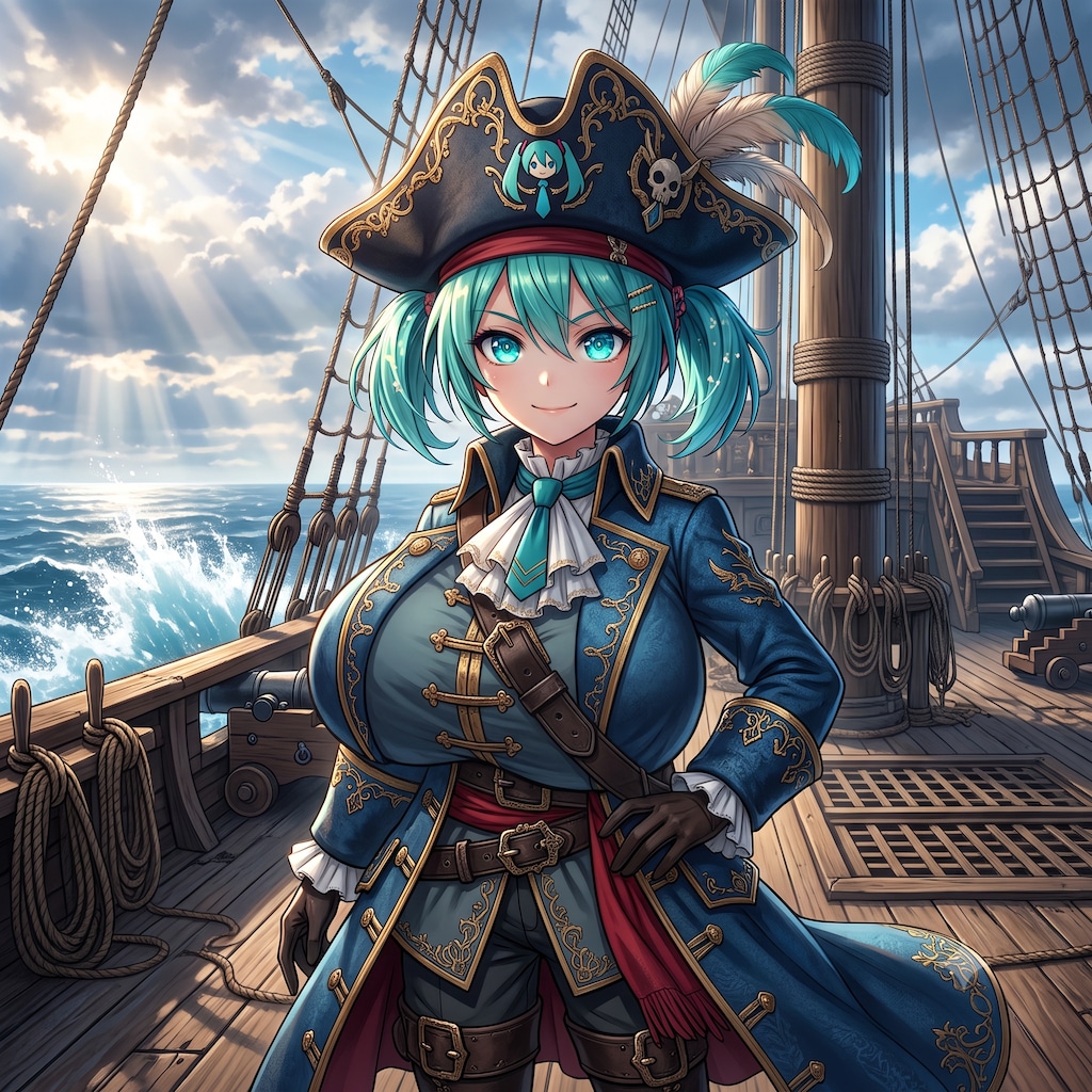 海賊ミクさん