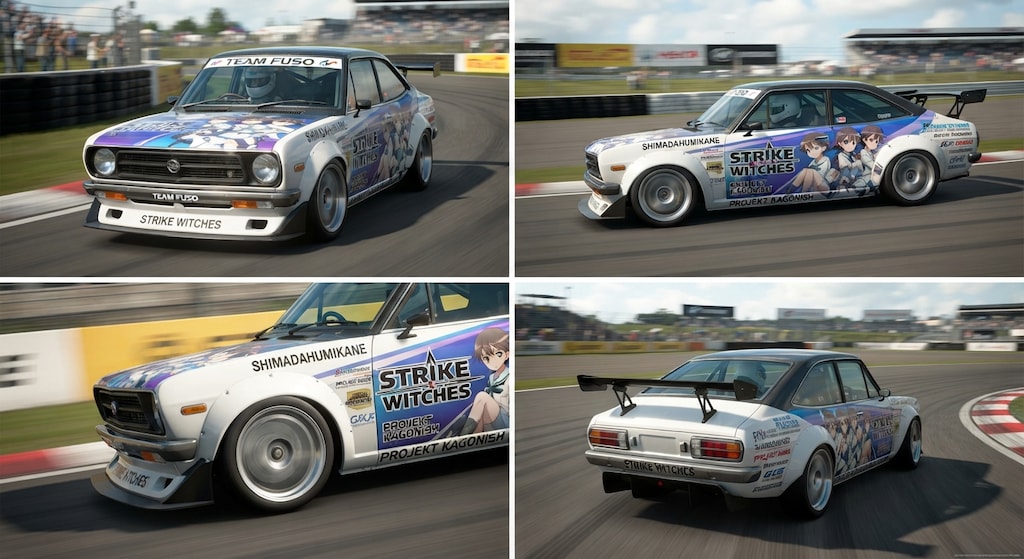 ストライクウィッチーズ痛車サニークーペ