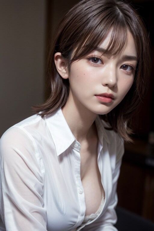 服の隙間からちら見えする下着