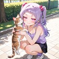メスガキちゃんをちち生モデルで生成してみるテスト(その2) 3枚目