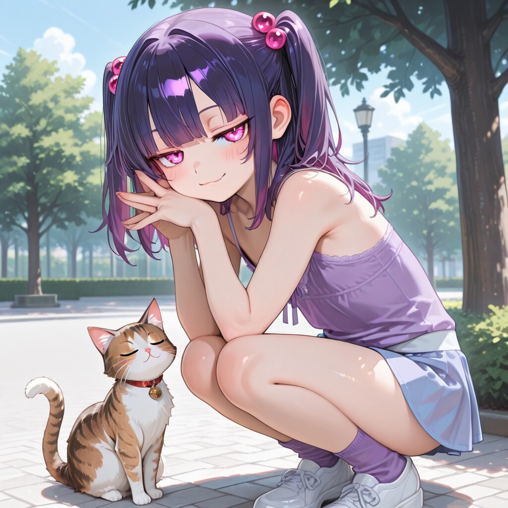 メスガキちゃんをちち生モデルで生成してみるテスト(その2)