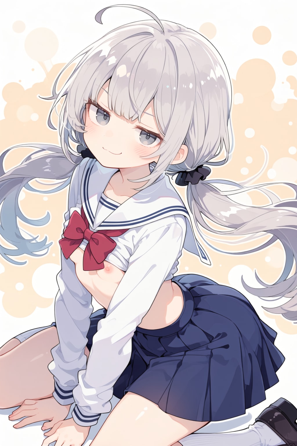 むふ～
