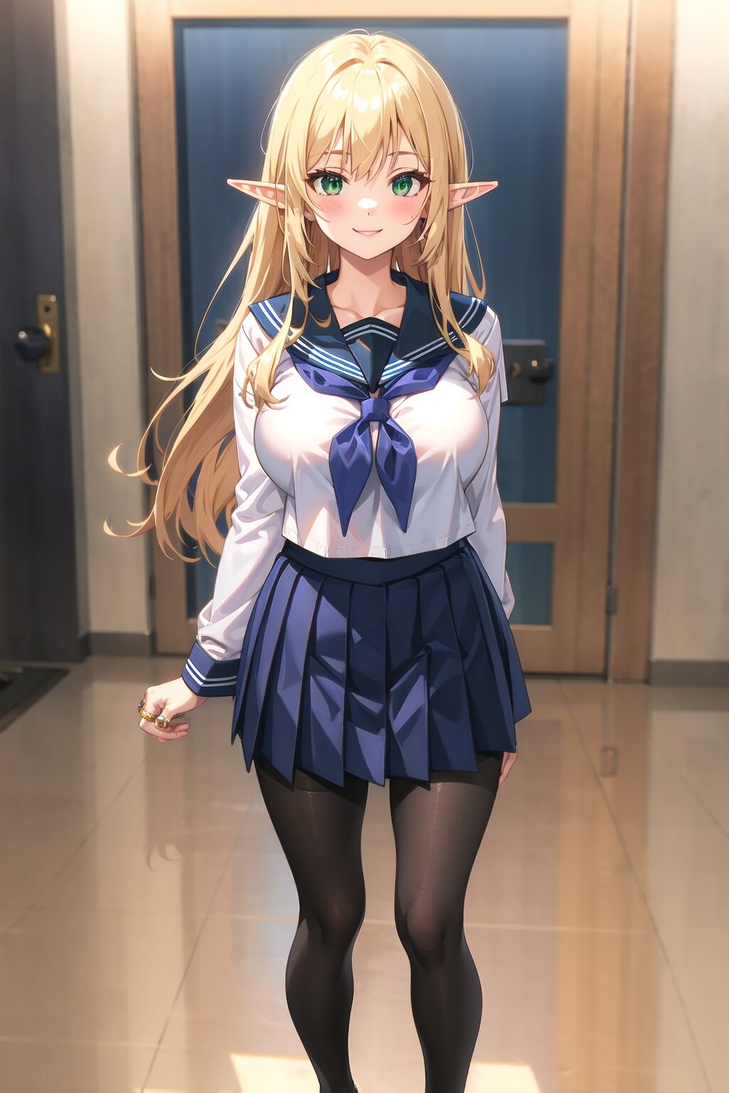 卒業式の後で