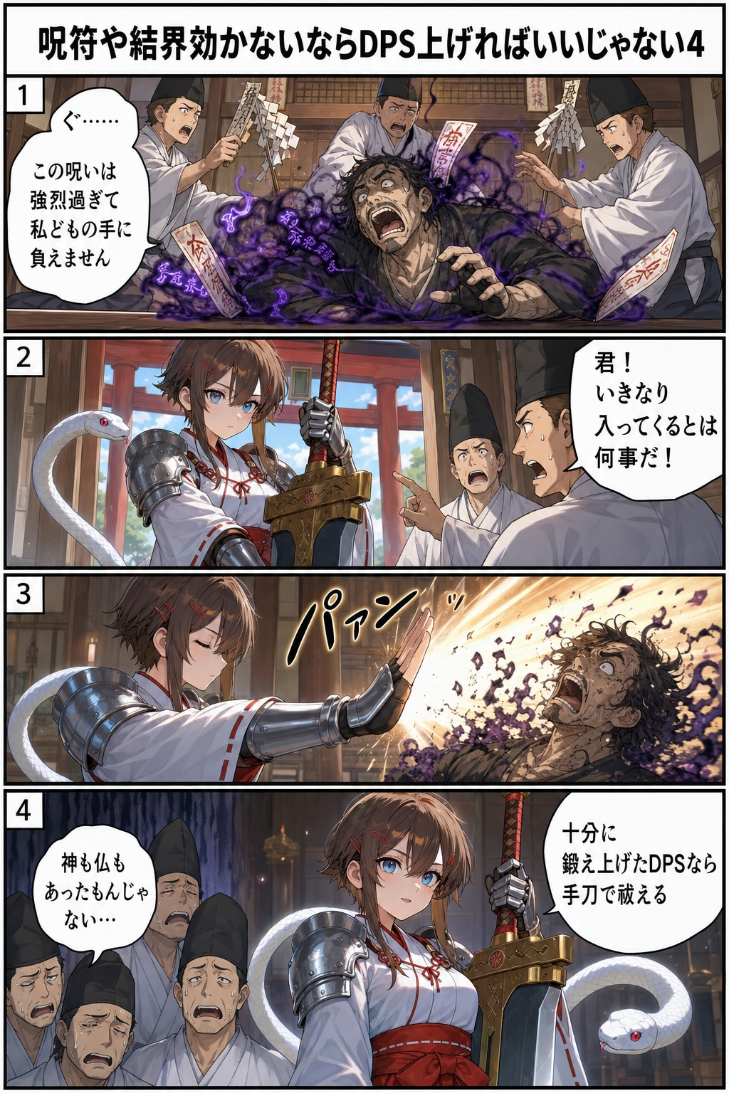 呪いが怖いならDPSに極振りすれば良いじゃない