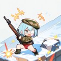 戦場の眼帯ちゃん 2枚目