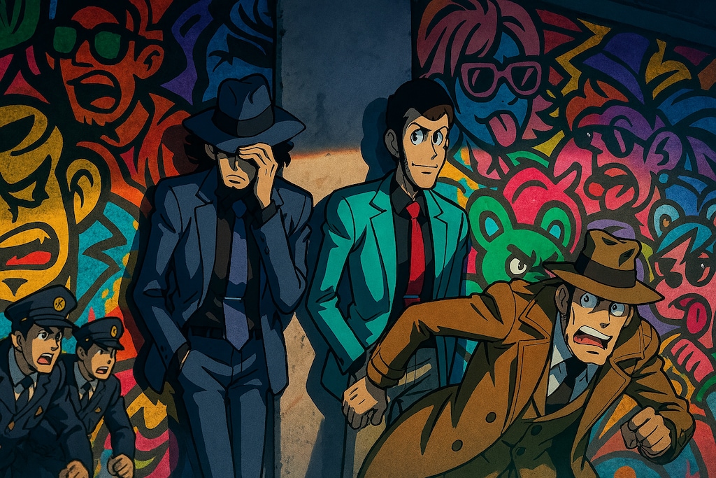 落書きに紛れる