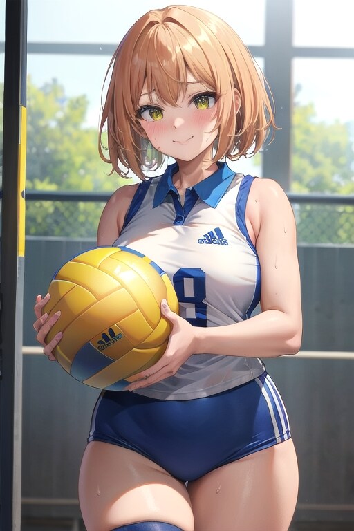 ブルマバレー女子