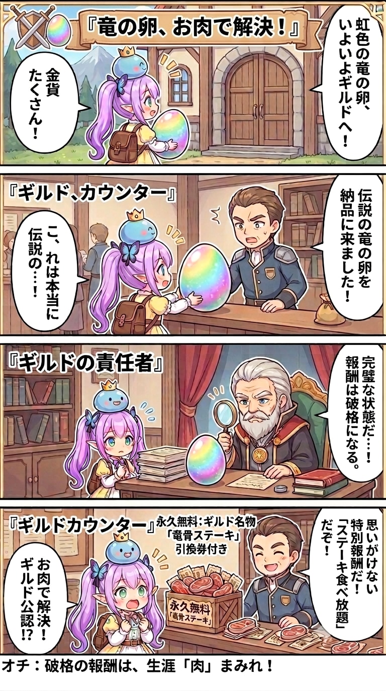 ギルドの特別報酬が思ってたのとちがう！！ | の人気AIイラスト・グラビア