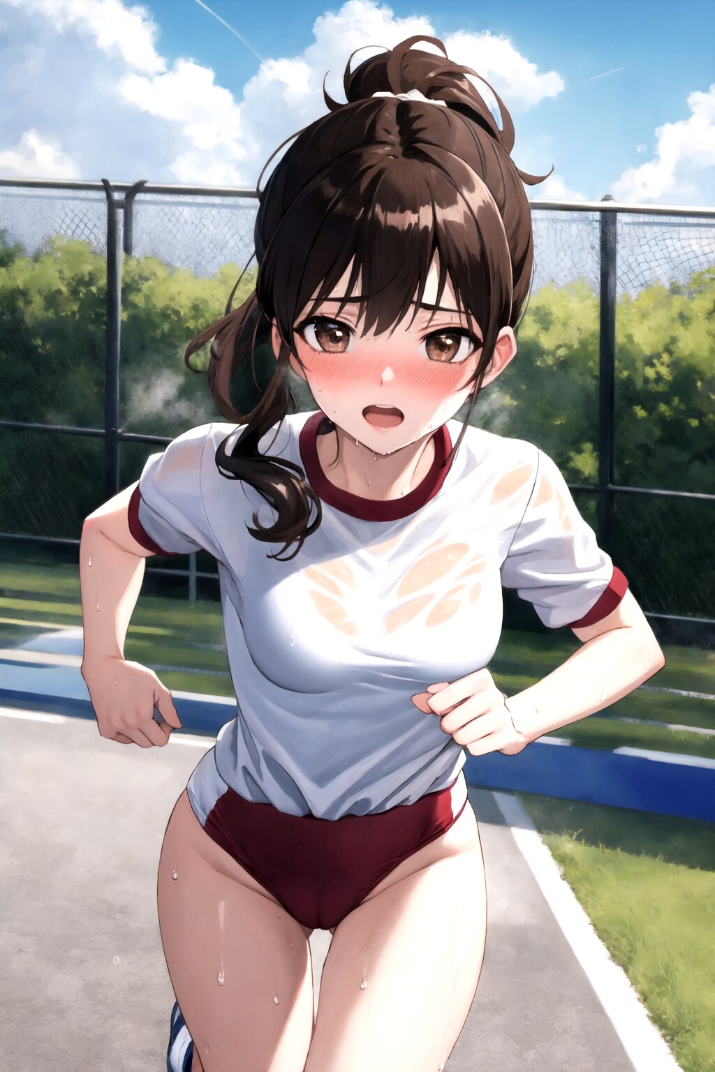 運動会の練習