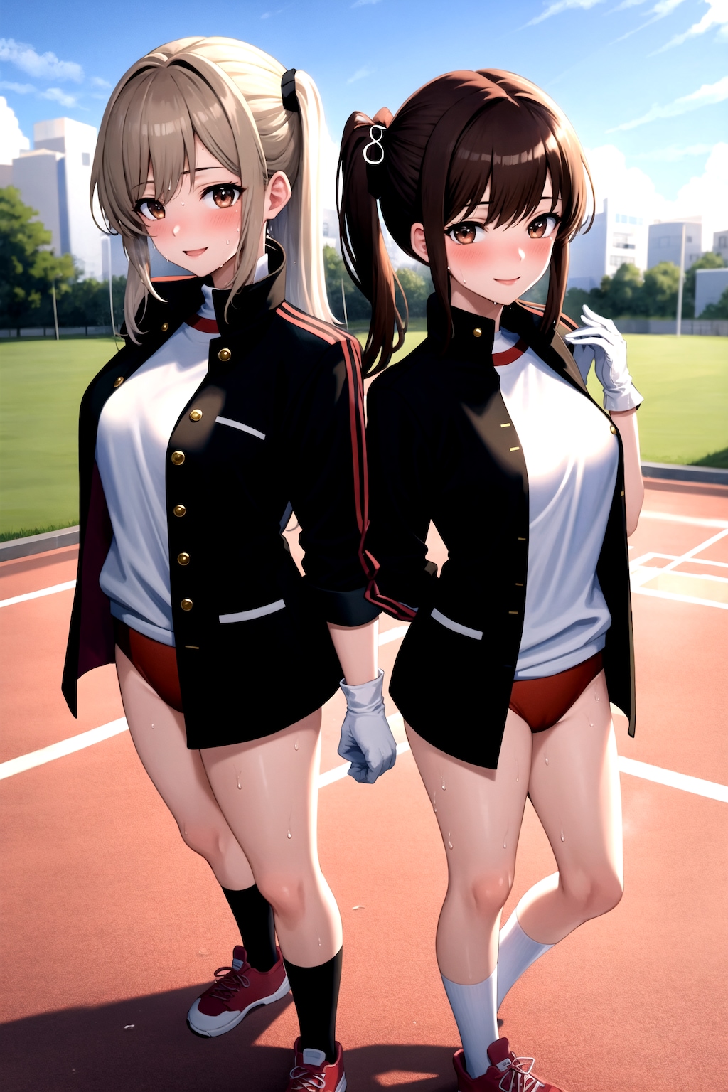 運動会の練習
