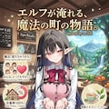 町のPRをするエルフの女の子 6枚目