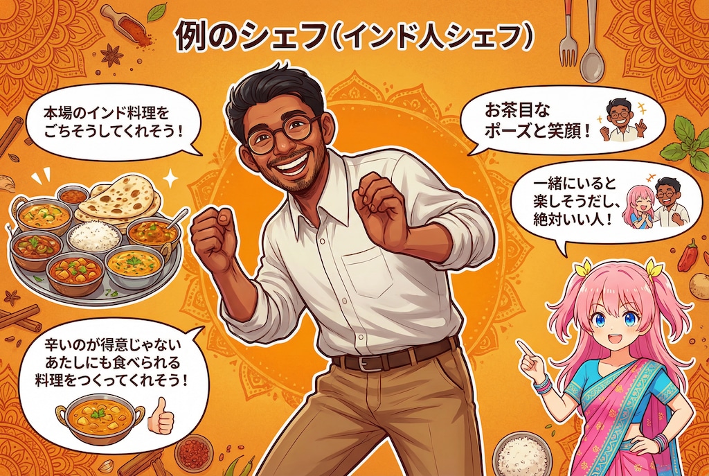 ミラさんちの例のシェフ紹介