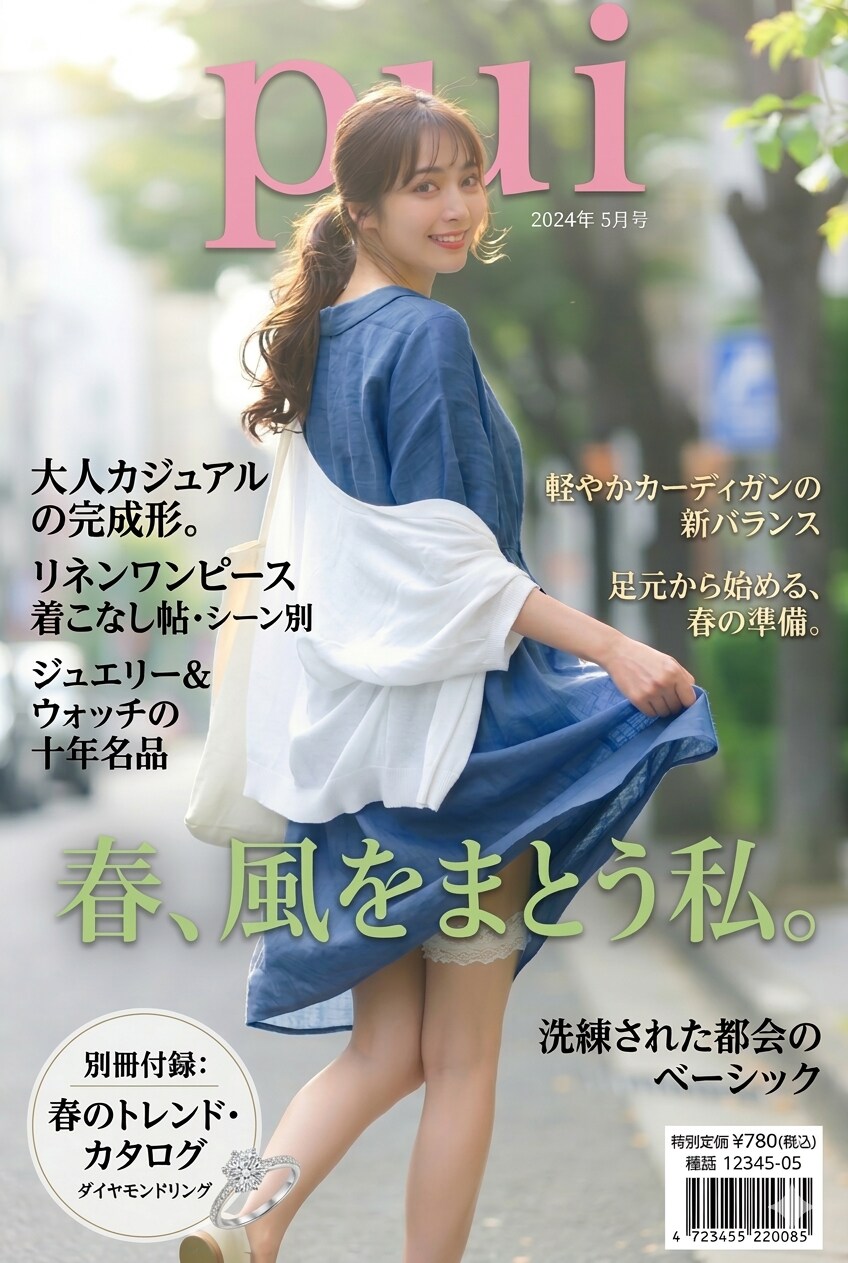 新妻と女性ファッション誌