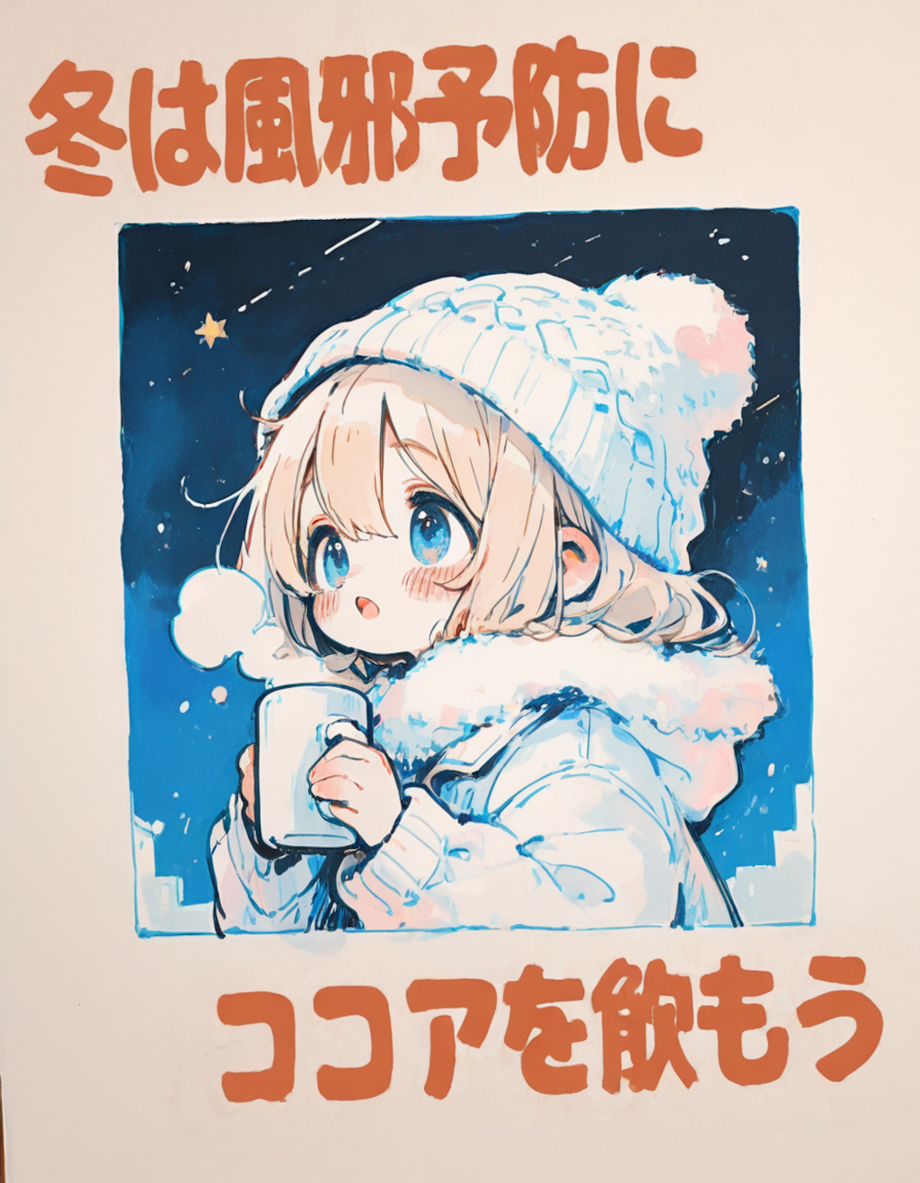 ココアを飲もう