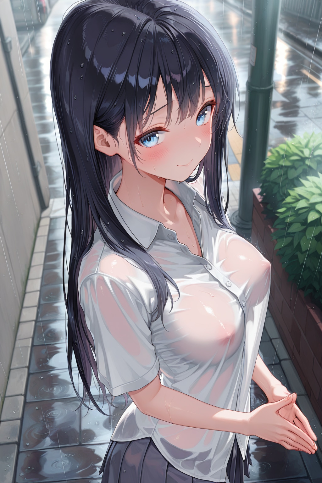 …濡れちゃった💦