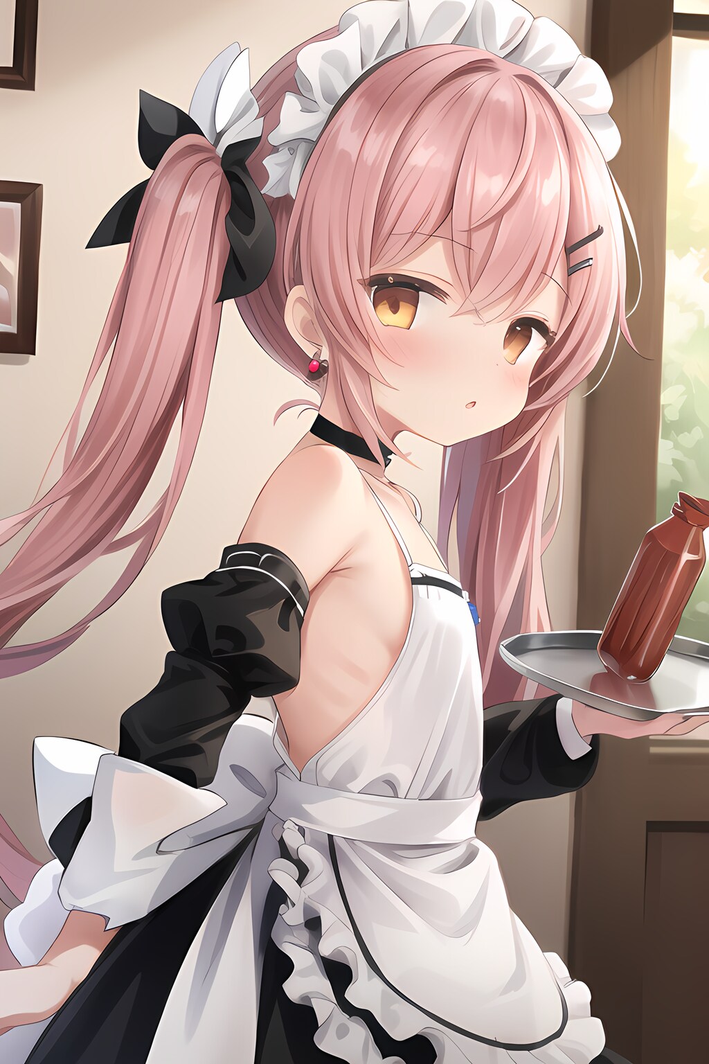 ご主人、ケチャップ何瓶かける？