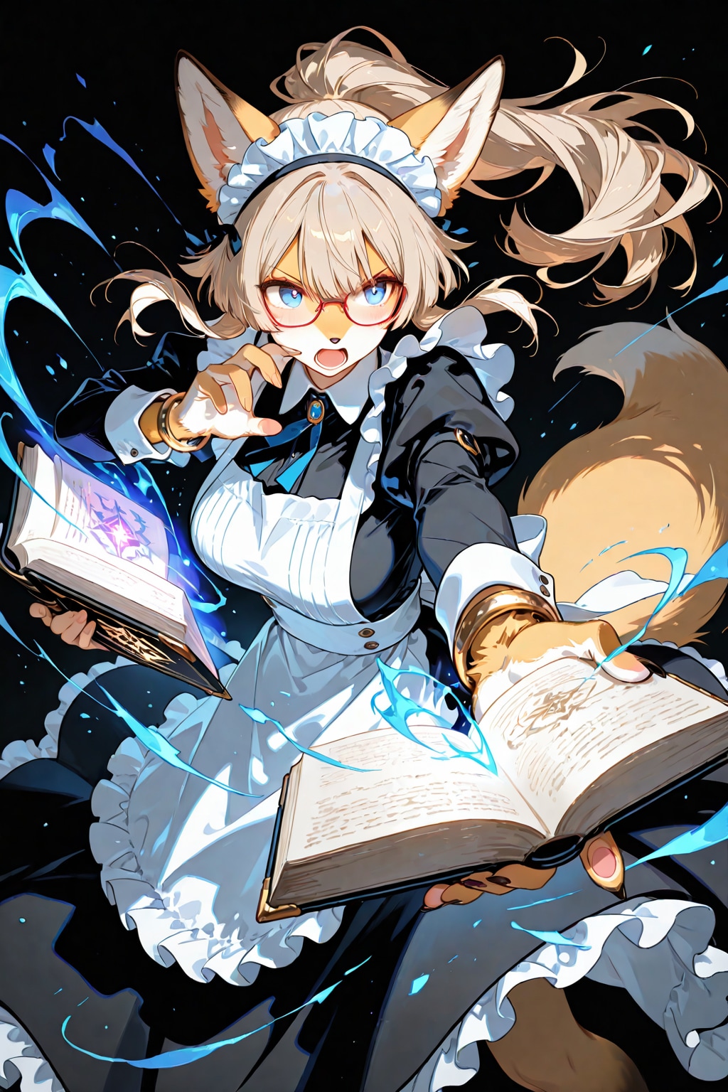 ケモノメイドさん | の人気AIイラスト・グラビア