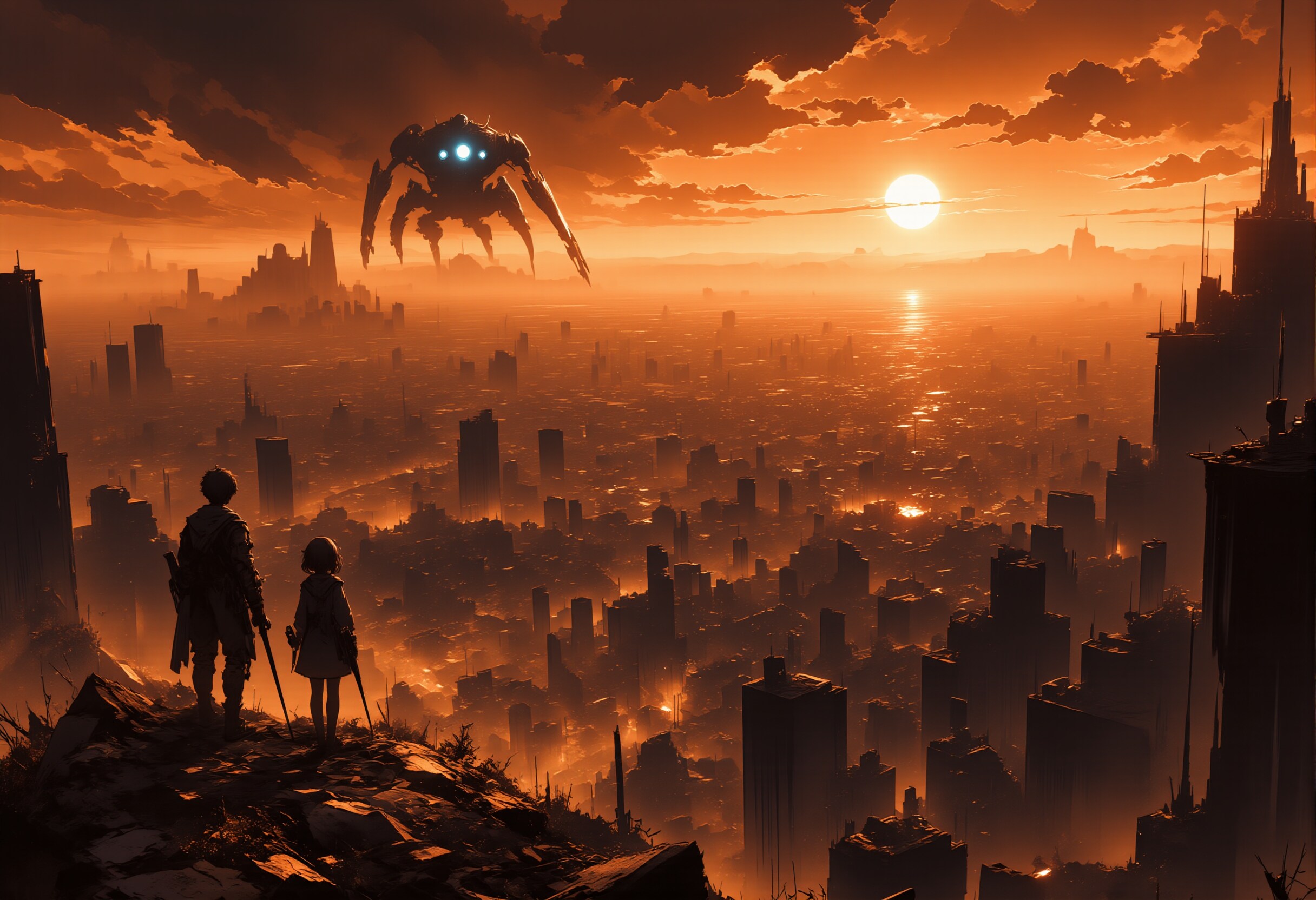 最後の2人 | の人気AIイラスト・グラビア