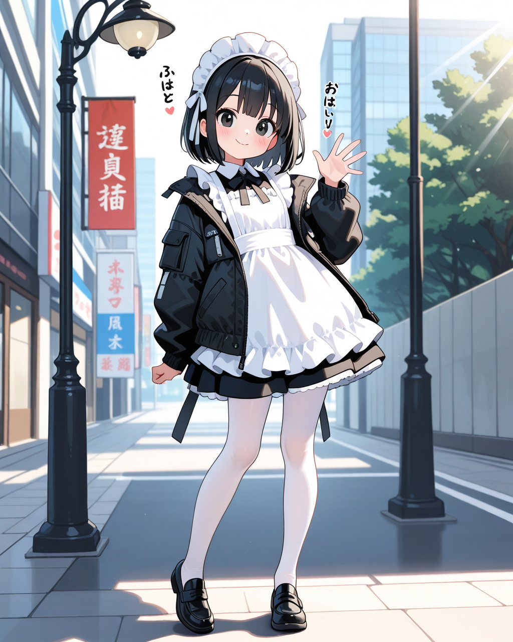 今日、秋葉原で見かけたメイドさん♡