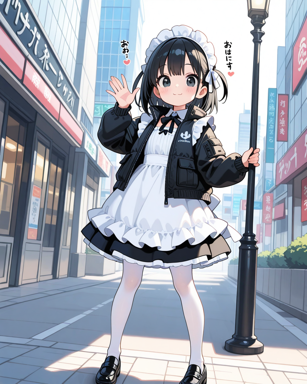 今日、秋葉原で見かけたメイドさん♡