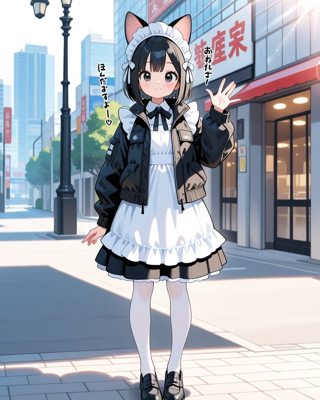 今日、秋葉原で見かけたメイドさん♡