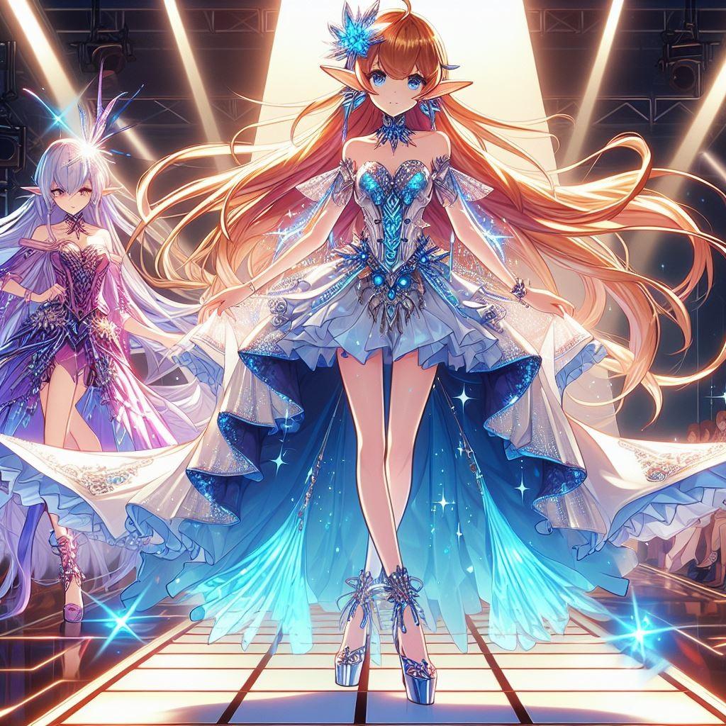 エルフさんのファッションショー