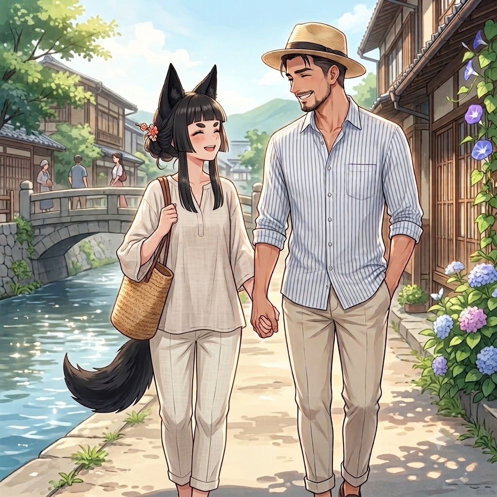 蒼月さん夏満喫中